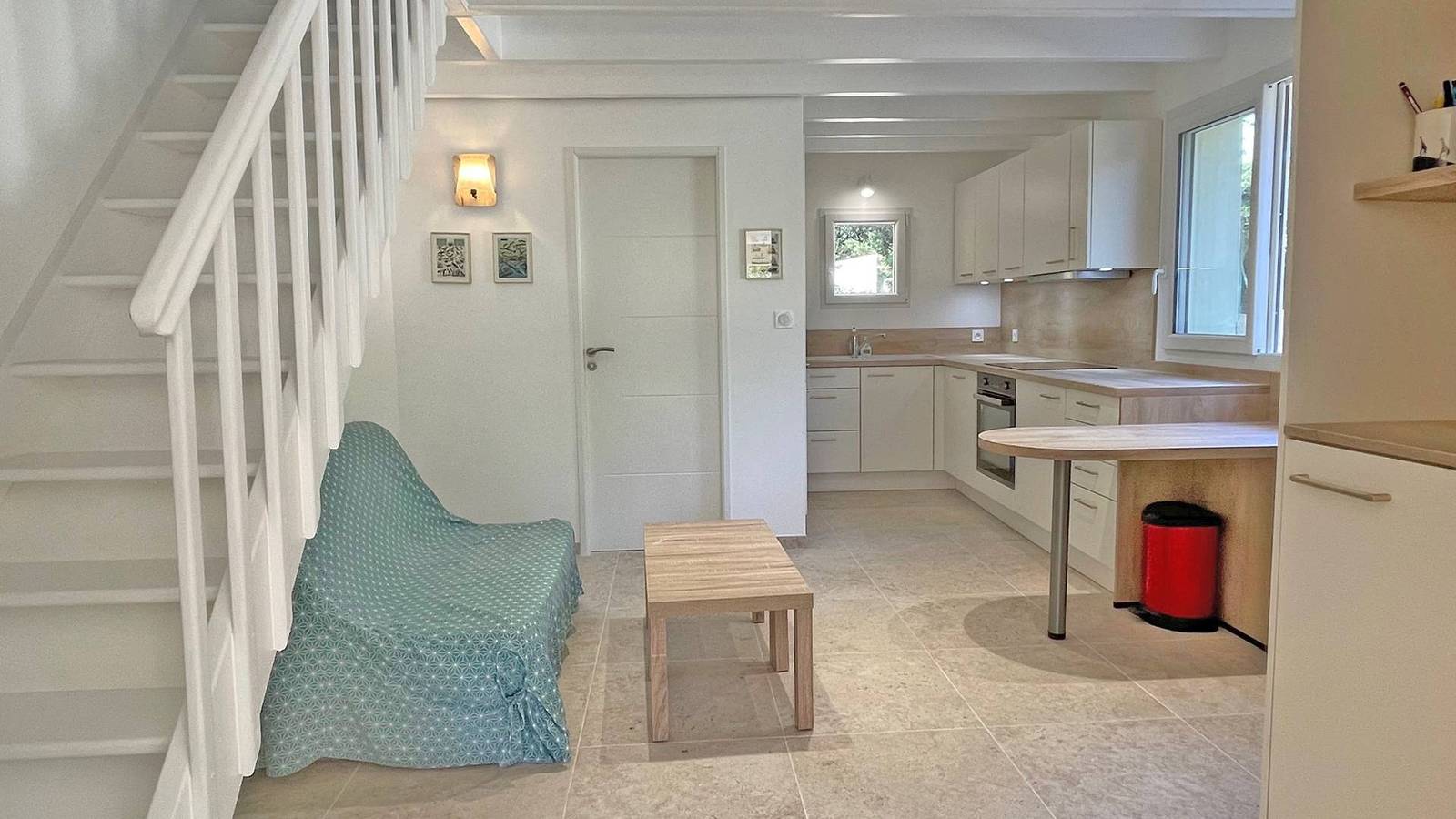 Maison 5 personnes - Climatisation - Wifi - Plage à pied - Nartelle - Sainte Maxime in La Nartelle, Sainte-Maxime
