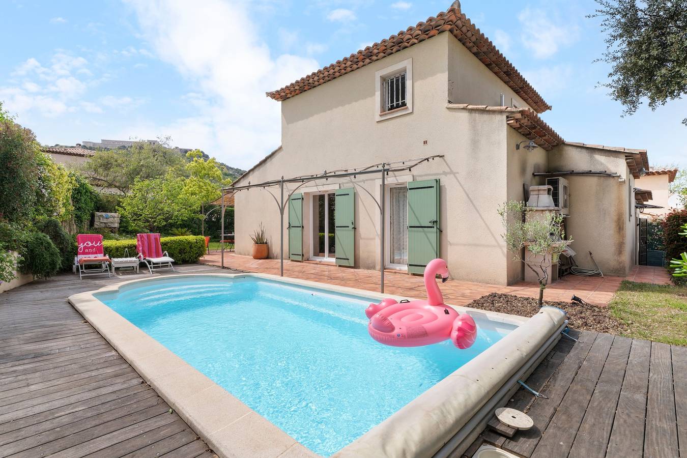 Villa « Jolie Provençale Indépendante » avec piscine privée, Wi-Fi et climatisation in Six-Fours-les-Plages, Côte méditerranéenne (France)