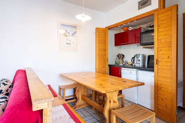 Ganze Wohnung, Appartement 'Les Arolles N°G54' mit Bergblick, Privatpool und privater Terrasse in Valloire, Region Saint-Jean-de-Maurienne