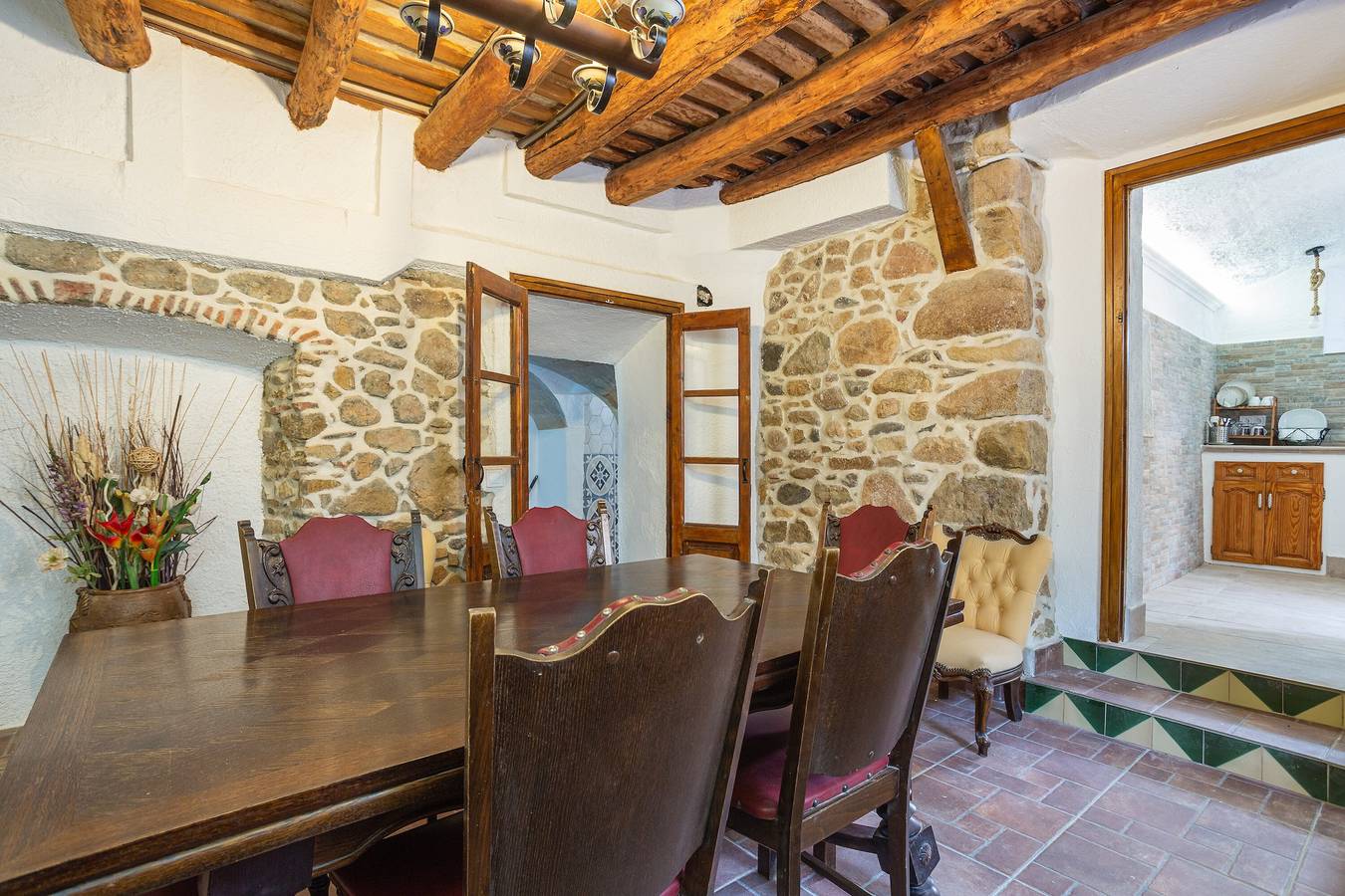 Vakantiehuis 'Masía Can Garriga, Casa Pelegrí' met Uitzicht op de Bergen, Privéterras en Wi-Fi in Tossa de Mar, Costa Brava