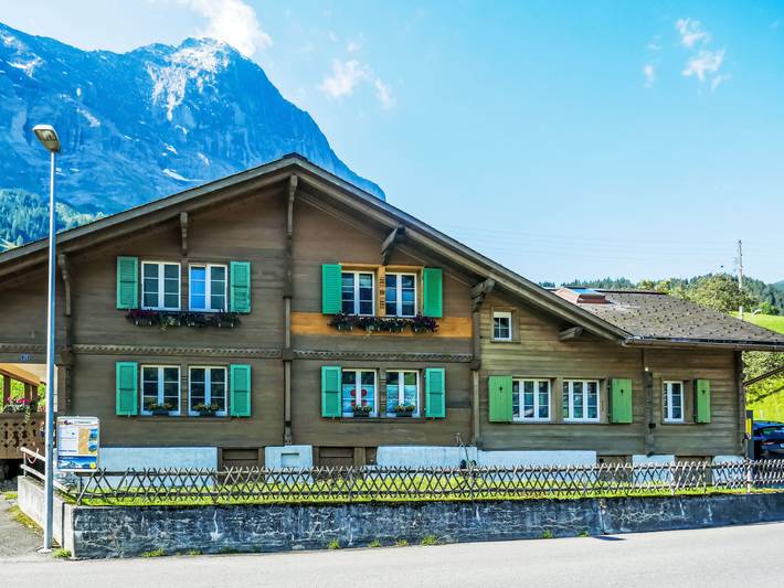 Ferienwohnung für 4 Personen, mit Ausblick in Grindelwald