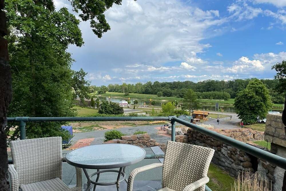 Ganze Wohnung, Schlafen in der Havenburg am Elberadweg in Coswig (Anhalt), Dessau-Wörlitzer Gartenreich