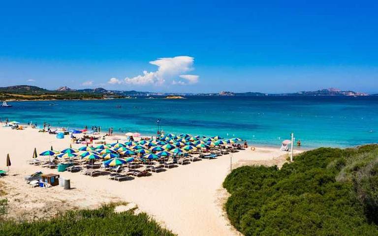 Village vacances pour 3 personnes, avec balcon et sauna, adapté aux familles en Sardaigne