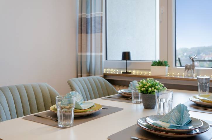 Apartamento entero, Apartamento 'Harz 21' con vistas de ensueño desde el balcón in Braunlage, Harzvorland