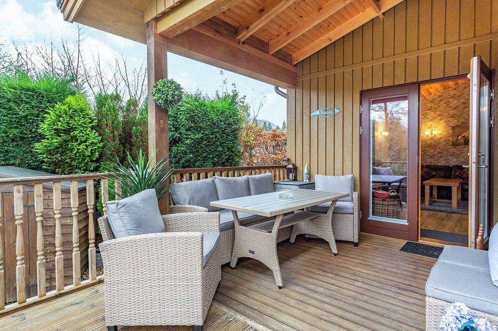 Log Cabin for 4 People in Nevis Range, Fort William