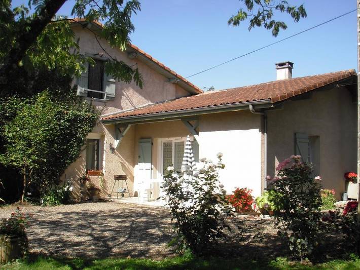 Gîte pour 2 personnes, avec Terrasse ainsi que Jardin et Vue