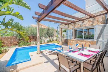 Villa in Alcúdia, North Majorca für 4 
