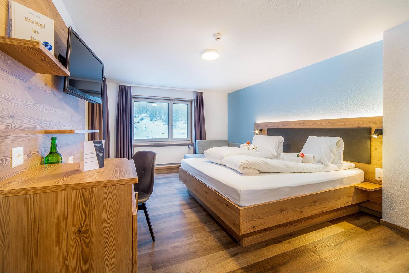 Hotel Kristall-Saphir in Saas-Almagell, Walliser Alpen