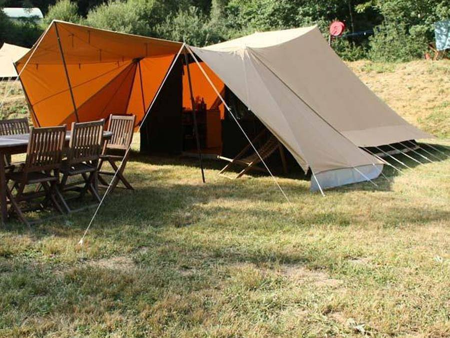 Camping Goudal - Tienda 6 personas - Waard, sin instalaciones sanitarias in La Salvetat-sur-Agout, Region de Béziers