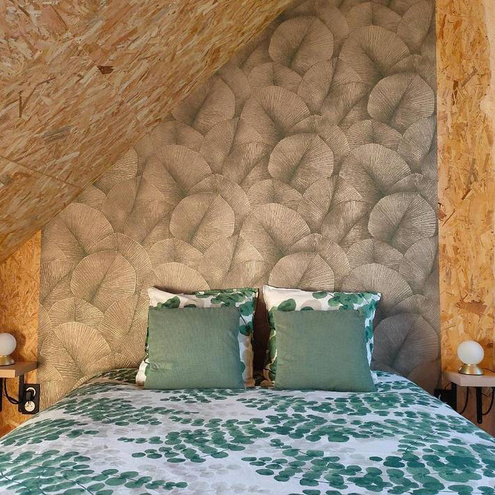Chambre d’hôte pour 4 personnes, avec Terrasse et Vue