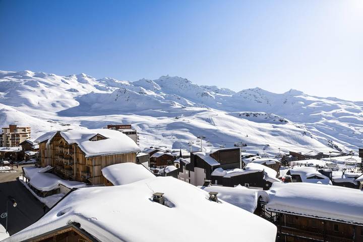 Chalet voor 4 personen, met sauna en balkon in Val Thorens