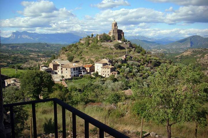 Gîte pour 4 personnes, avec Balcon à Aínsa