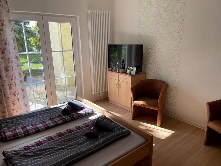 Location de vacances pour 2 personnes, avec vue ainsi que terrasse et jardin dans Konigerode - 3