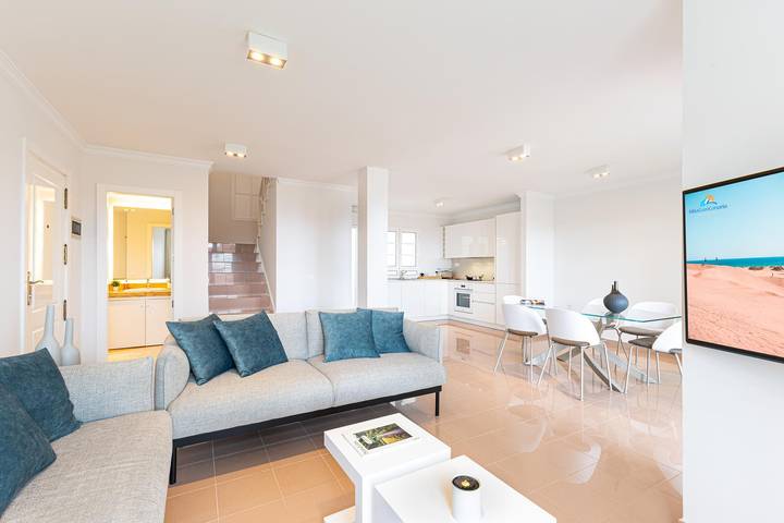 Chalet für 8 Personen, mit Garten und Meerblick sowie Pool und Terrasse in Playa del Inglés - 4