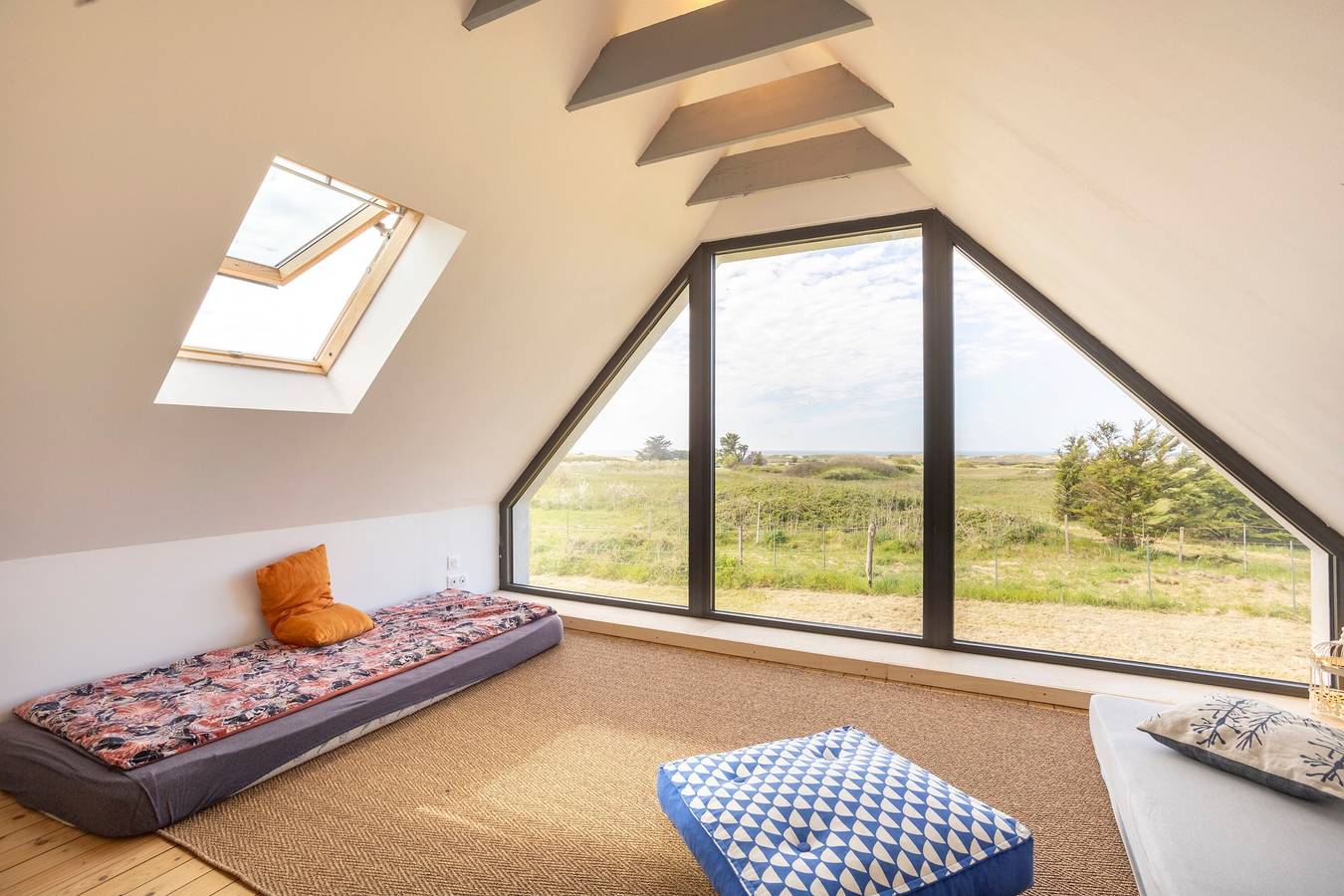 Ferienhaus 'Le Gîte De San Theurnel' mit Meerblick, privatem Garten und Wi-Fi in Plomeur, Quimper und Umgebung