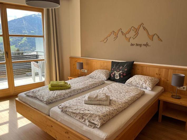Ferienwohnung für 3 Personen, mit Balkon und Terrasse sowie Garten und Pool in Gaimberg - 4