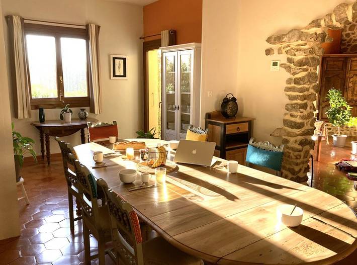 Gîte pour 12 personnes, avec piscine ainsi que balcon et jardin à Saint-Julien-de-Cassagnas - 3