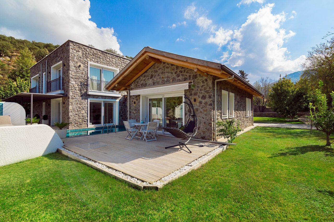 Villa Kaya in Kayaköy, Egeo Turco