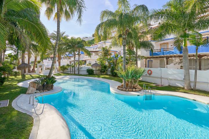 Vakantieappartement voor 6 personen, met balkon en tuin, met huisdier in Almuñecar