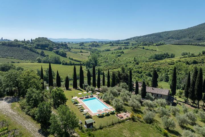 Villa for 18 people in San Gimignano