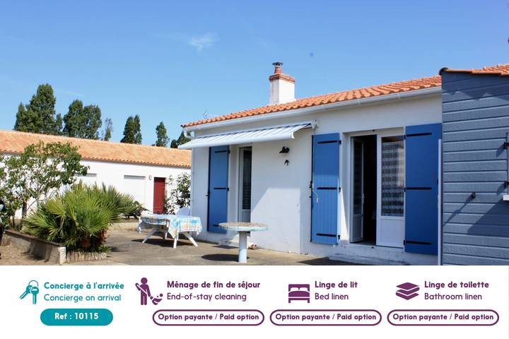 Location de vacances pour 5 personnes, avec jardin et terrasse à Saint-Hilaire-de-Riez - 2