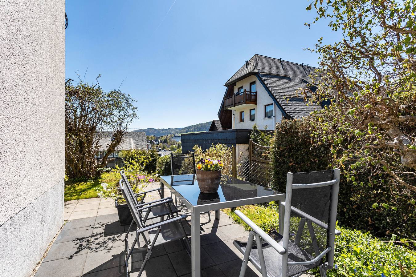 Ganze Wohnung, Ferienwohnungen Löwenstein Fewo 1 mit privater Terrasse & Garten und Wlan in Willingen, die Mittelgebirge