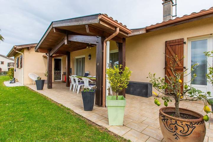 Maison de vacances pour 6 personnes, avec piscine à Saint-Martin-de-Seignanx