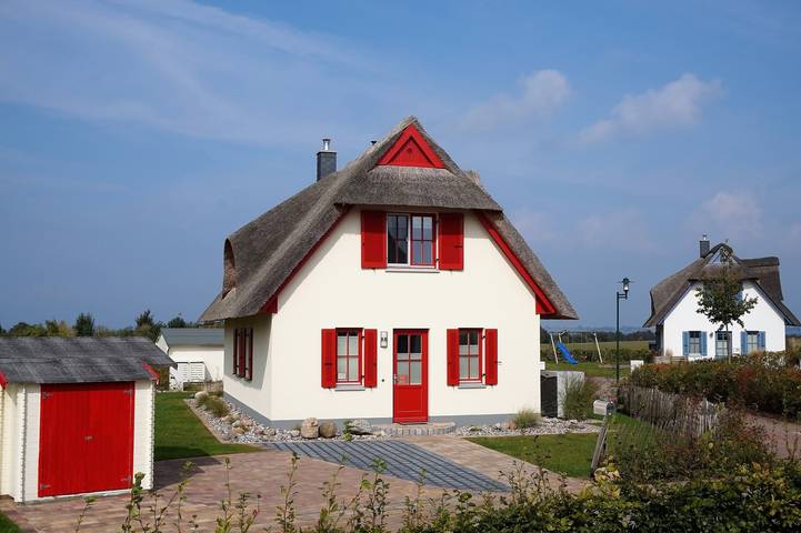 Ferienhaus für 6 Personen, mit Terrasse und Garten sowie Sauna