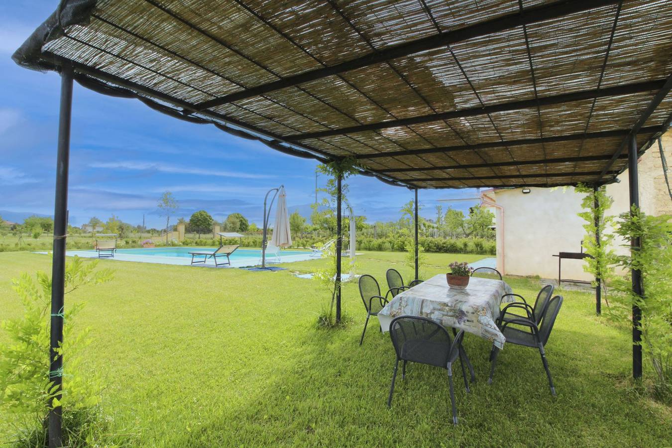 Villa für 8 Personen mit Balkon in Castiglion Fiorentino, Arezzo Provinz