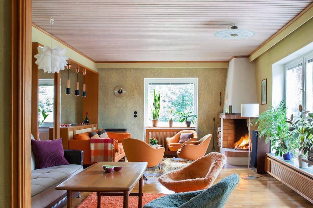 Einzigartige Retro-Villa in Stockholm, in der Natur, fair, Södermalm und der Stadt in Schwedische Ostsee
