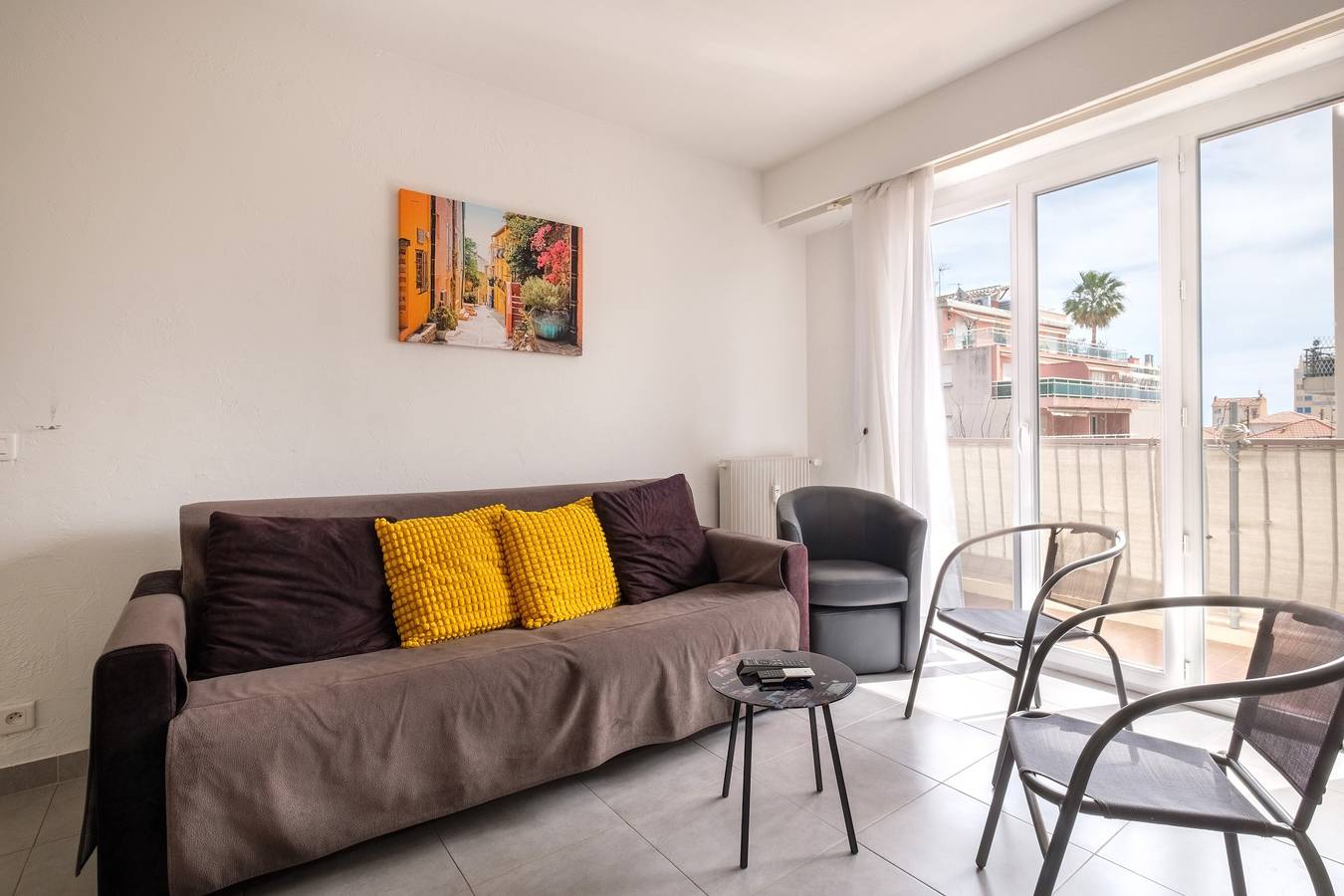 Appartement entier, Appartement '2 Pièces Proche Plages Go011' avec balcon et Wi-Fi in Cagnes-sur-Mer, Côte méditerranéenne (France)