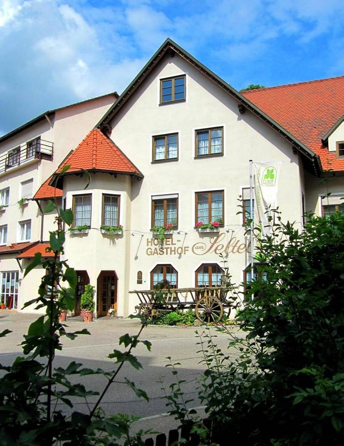 Hotel für 2 Personen, mit Terrasse in Wiesensteig