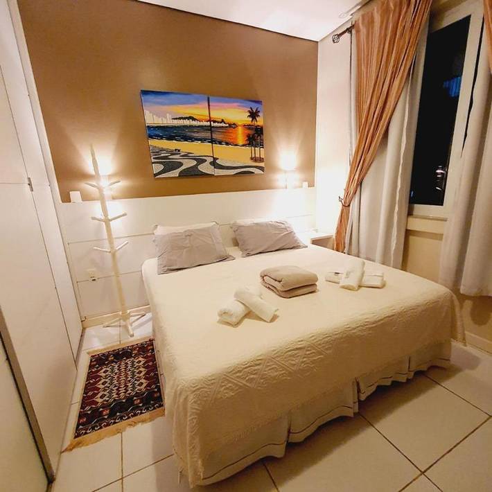 Casas e apartamentos de temporada para 4 pessoas, com vista em Copacabana