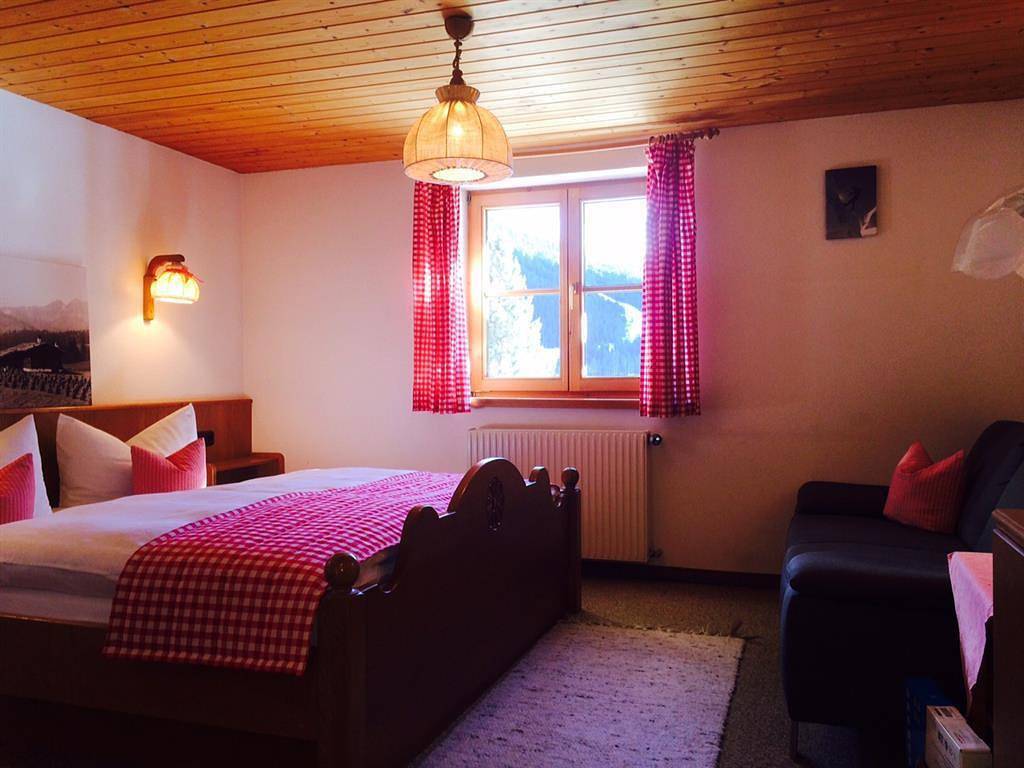 Ganze Ferienwohnung, Doppelzimmer mit Bergblick Nr. 10 in Mittelberg, Kleinwalsertal