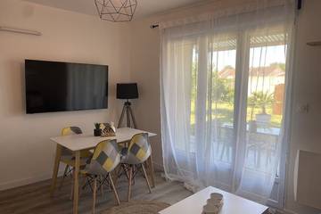 Gîte pour 3 personnes, avec terrasse et jardin à Saint-Amand-les-Eaux