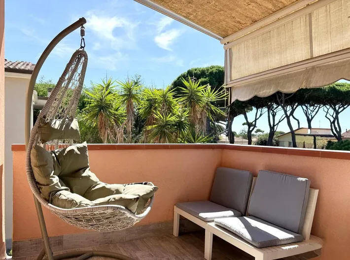 Apartamento de vacaciones para 6 personas, con vistas y jardín - 1