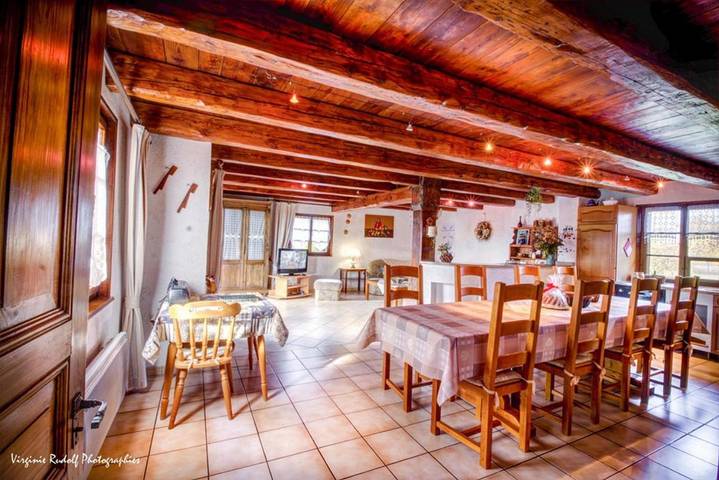 Gîte pour 12 personnes, avec vue et terrasse, animaux acceptés à Jebsheim - 2