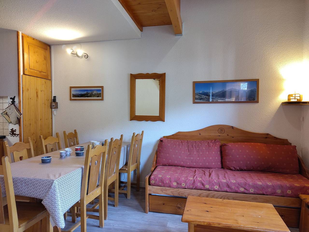Apartamento entero, Dúplex para 8, Tranquilo, Cerca de Servicio y Piscina in Aussois, Región de Saint-Jean-de-Maurienne
