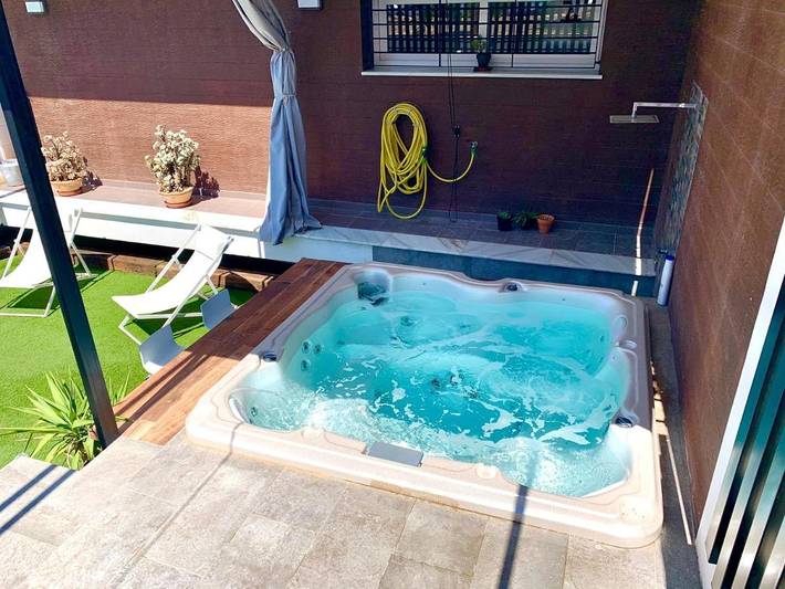Casa rural para 6 personas, con Balcón y Jacuzzi además de Terraza y Jardín en Santa Pola - 4