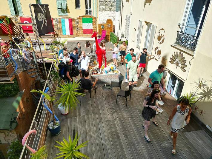 Location de vacances pour 2 personnes, avec jardin et terrasse dans Gare de Nice ville - 3