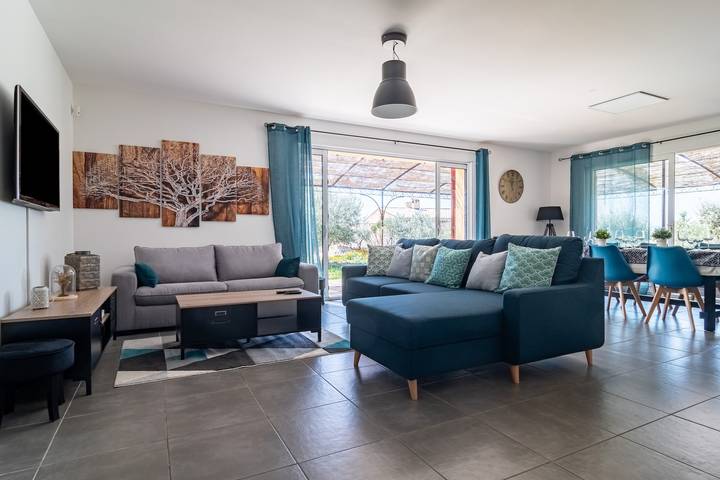 Maison de vacances pour 8 personnes, avec jardin ainsi que piscine et terrasse - 1
