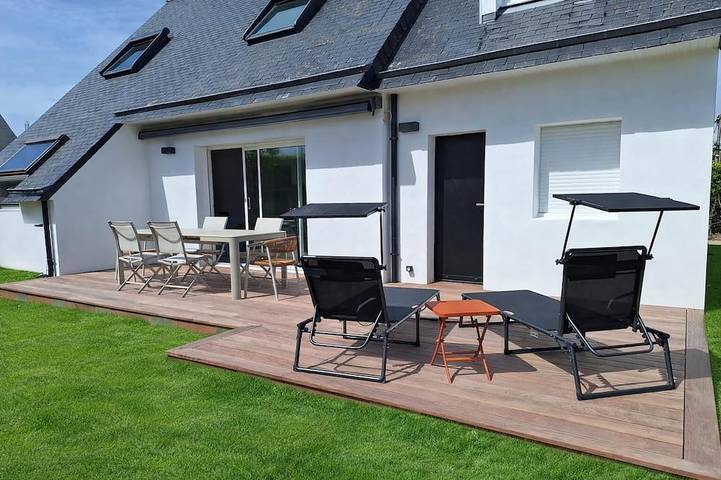 Maison de vacances pour 6 personnes, avec jardin