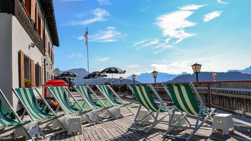 Hotel, mit Terrasse in Belalp - 4