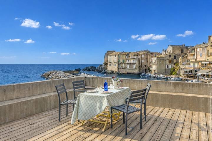 Maison de vacances pour 6 personnes, avec terrasse et jardin, adapté aux familles dans Cap Corse