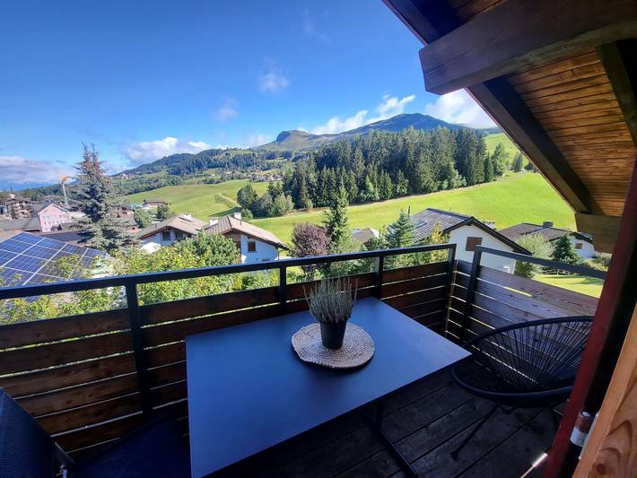 Ganze Ferienwohnung, Ferienwohnung Vorpifal 19, Obersaxen-Affeier - 4 Zimmer Ferienwohnung für max. 6 Pers. im Dg in Obersaxen, Obersaxen-Mundaun