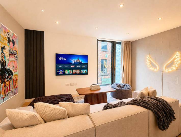 Vakantiewoning voor 8 personen, met balkon en tuin, kindvriendelijk in Manchester