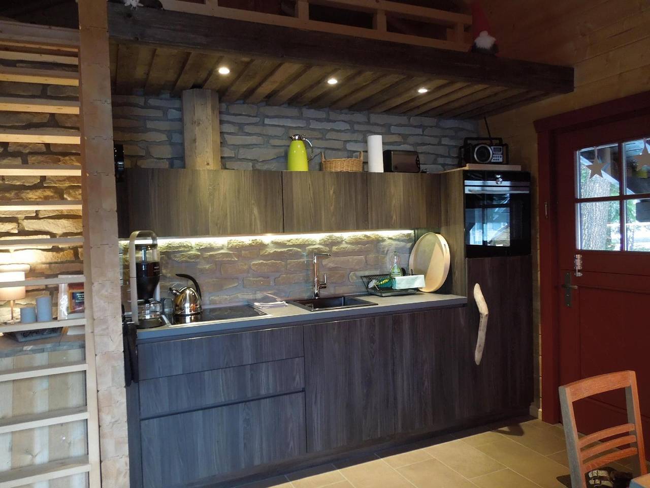 Log cabin with terrace and barbecue by the Bode waterfall in Braunlage, Harzvorland