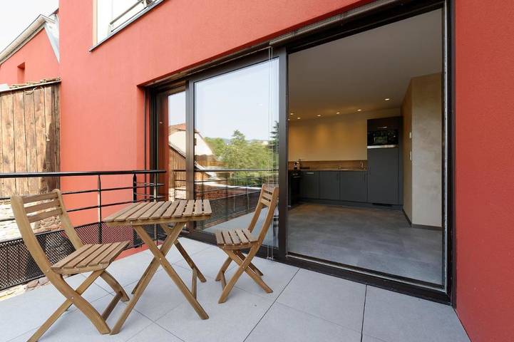 Gîte pour 4 personnes, avec jacuzzi ainsi que balcon et piscine à Ribeauvillé - 3