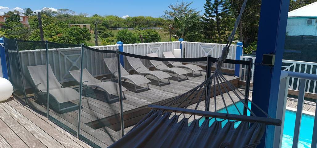 Villa pour 10 personnes, avec balcon et piscine en Guadeloupe - 3