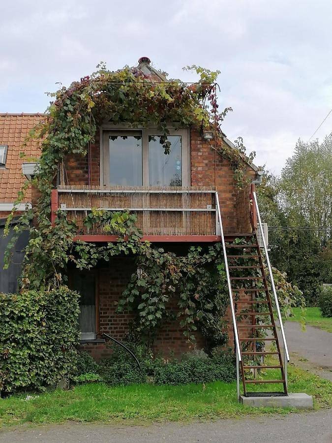 Ferienwohnung für 2 Personen, mit Balkon und Terrasse sowie Garten und Ausblick in Maldegem